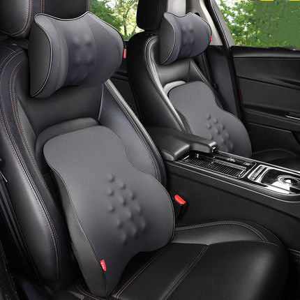 Car Seat Electric Memory Foam Massage Set - bliblikishop