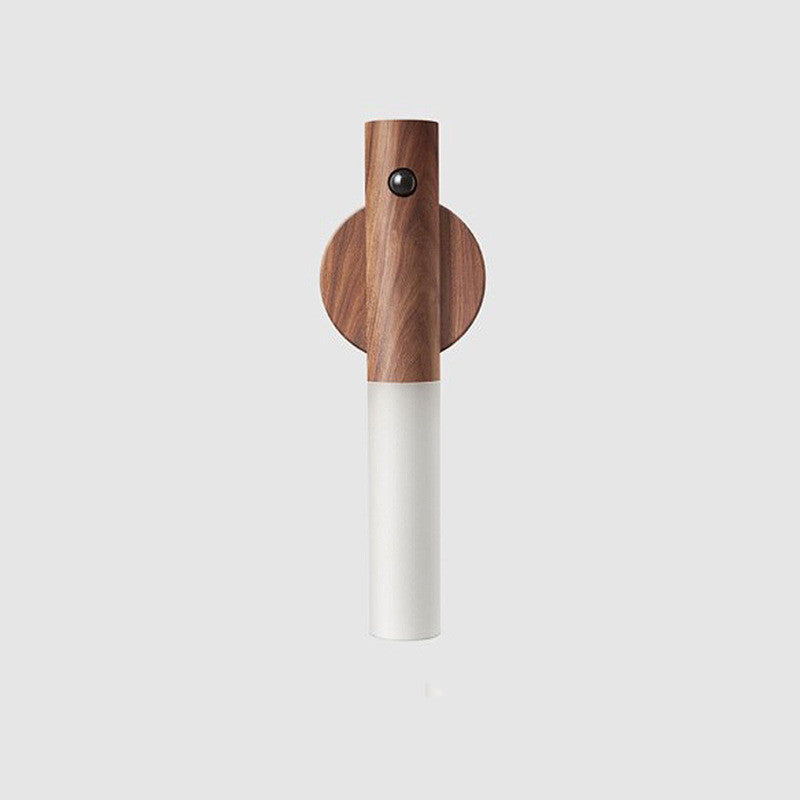 LED USB Magnetic Wood Night Light with Motion Sensor - bliblikishop