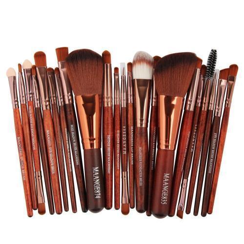 22 Makeup Brushes Set - bliblikishop