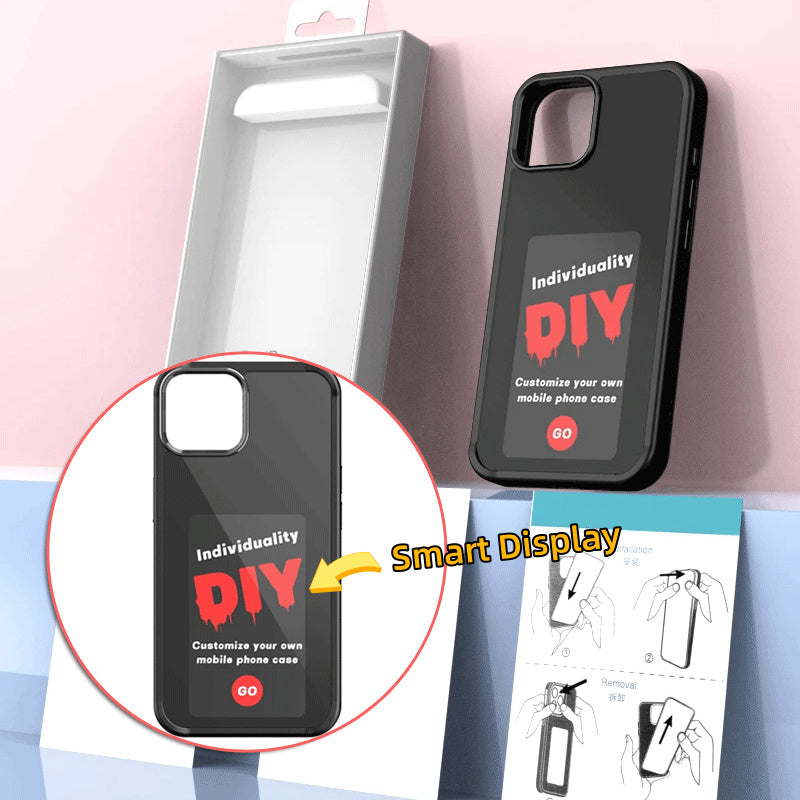 E-ink Customizable Phone Case - bliblikishop