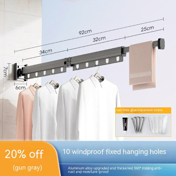 Suction Cup Clothes Hanger - bliblikishop