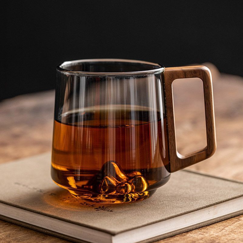Wooden Handle tea Cup - bliblikishop