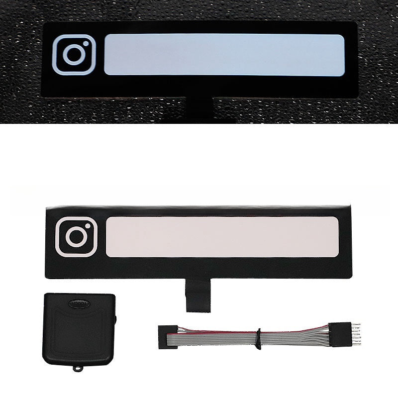 Led Car Stickers Windshield Lighting Decoration - bliblikishop