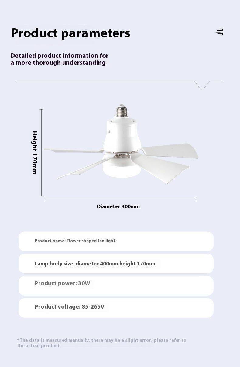 Fan light bulb - bliblikishop