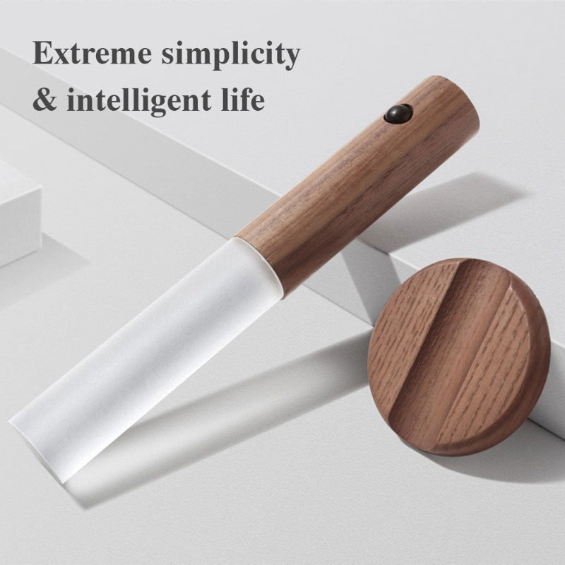 LED USB Magnetic Wood Night Light with Motion Sensor - bliblikishop