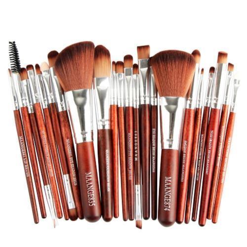 22  Makeup Brushes Set - bliblikishop