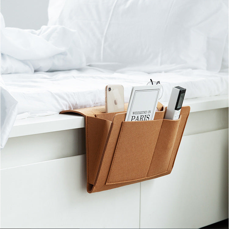 Felt Bedside Storage Bag - bliblikishop