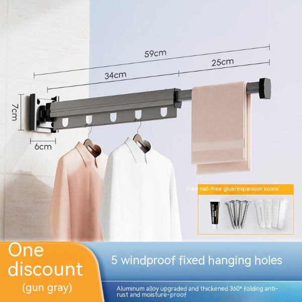 Suction Cup Clothes Hanger - bliblikishop