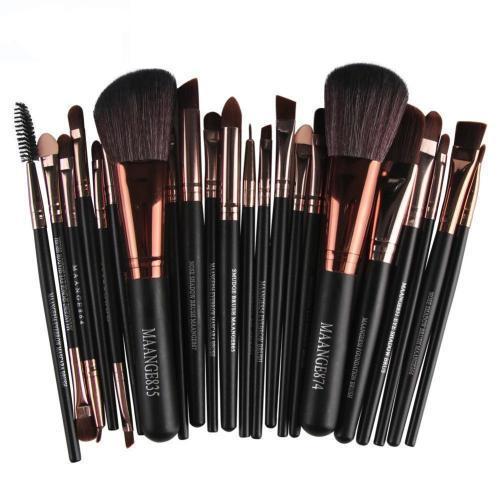 22  Makeup Brushes Set - bliblikishop