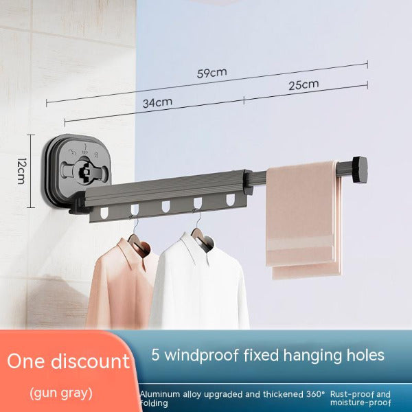 Suction Cup Clothes Hanger - bliblikishop