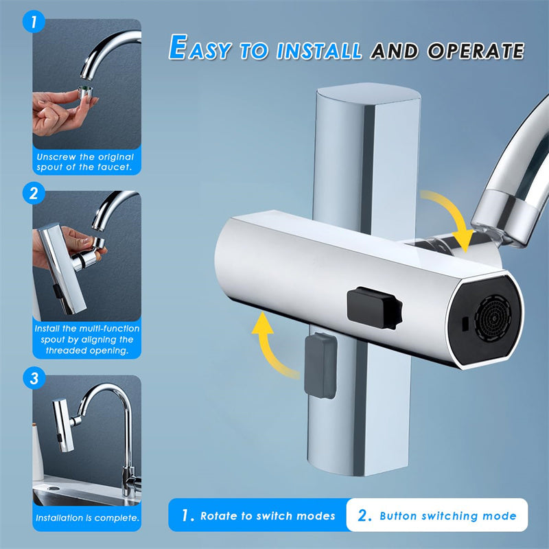 Waterfall Kitchen Faucet